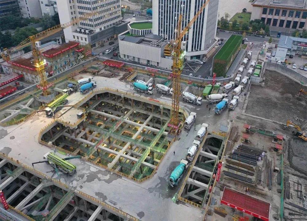 城地建设集团参与建设的杭州最深基坑作业圆满完成
